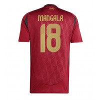 Camiseta Bélgica Orel Mangala #18 Primera Equipación Replica Eurocopa 2024 mangas cortas